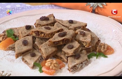 Ореховое печенье от Марины Вдовенко