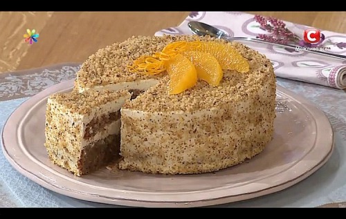 Гречаний торт з сиром від Лізи Глінської