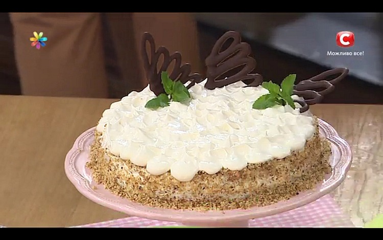 Дієтичний торт з квасолі від кулінара Алли Ковальчук