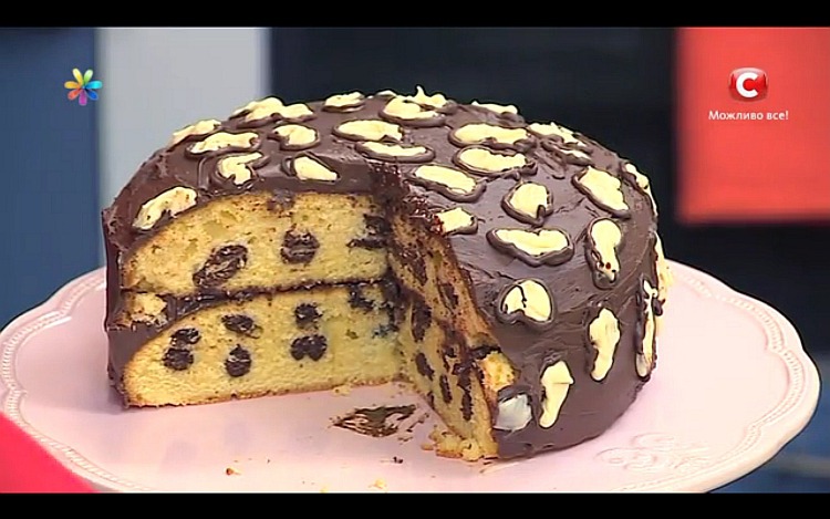 Леопардовий торт від кулінара Лізи Глінської
