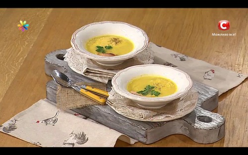 Крем-суп из редьки от участника «МастерШеф» Никиты Моисеева