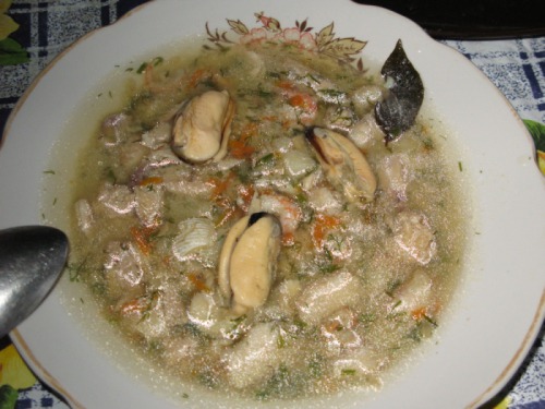 Суп з морепродуктів