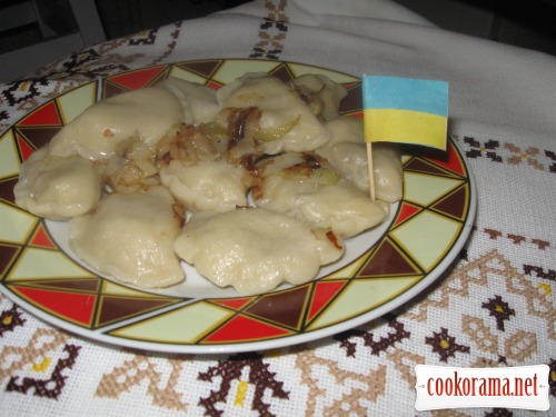 Вареники с капустой