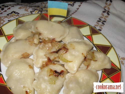 Vareniki with cabbage