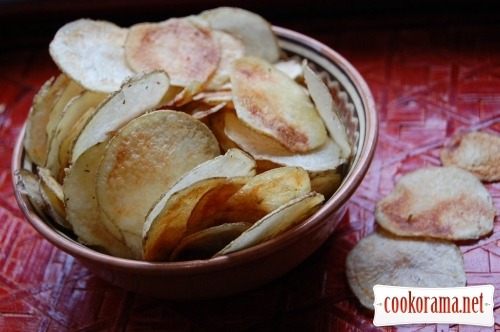 Картопляні чіпси + бонус - яблучні чіпси