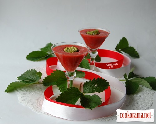 Dessert «Strawberry shock»