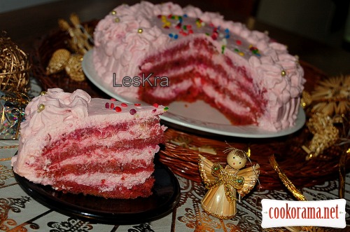 Торт «Рожевий фламінго»