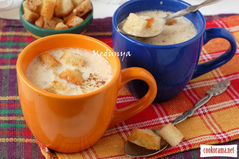 Onion and cheese soup