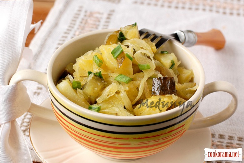 Potato salad «In Kulchytskyy»