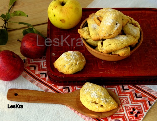 Печенье "Вареники с яблоками"