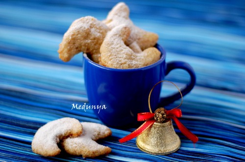 Vanillekipferl - рождественское ванильно-ореховое печенье