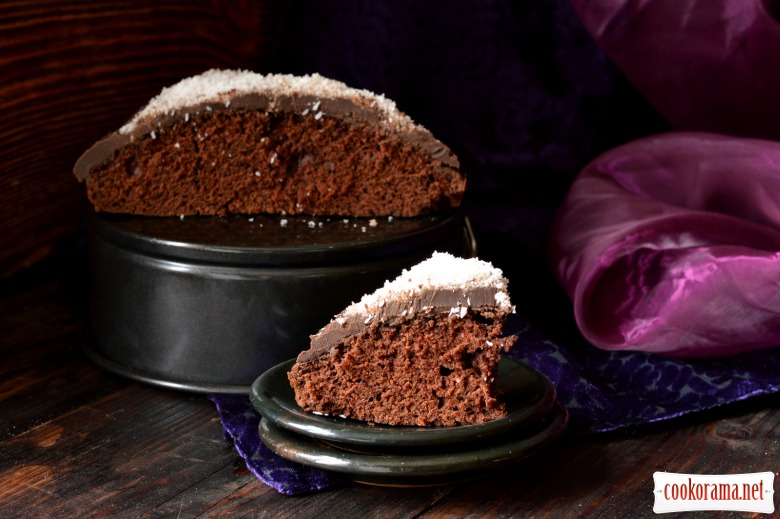 Пісний кавово-шоколадний кекс