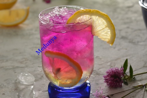 Напій із фіолетового базиліку