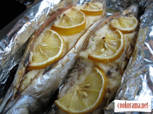 Stuffed mackerel