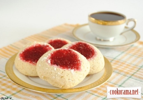 Cookies with cranberries