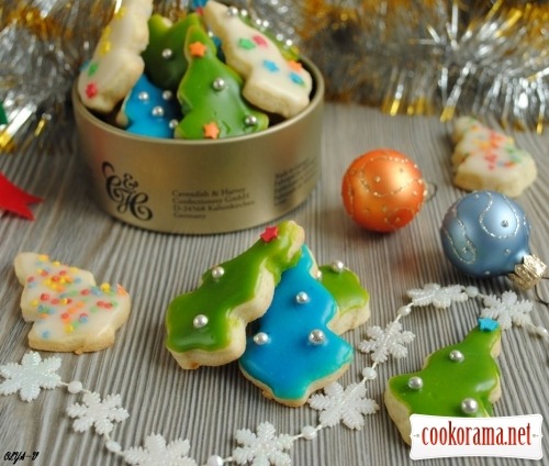 Cookies «New Year trees»