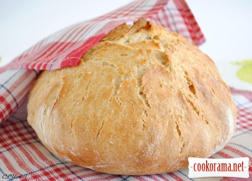 Bread from saucepan