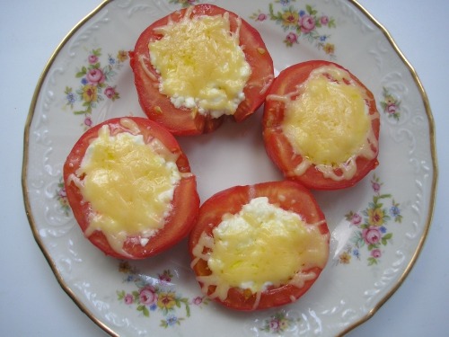 Tomatoes with feta