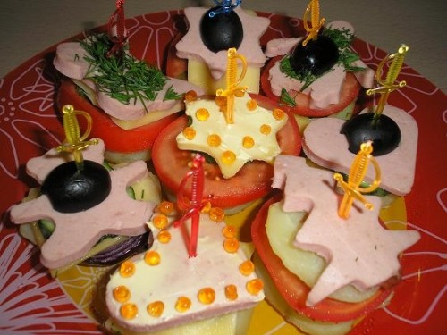 Canapes for children