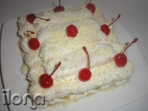 Cake from Savoiardi
