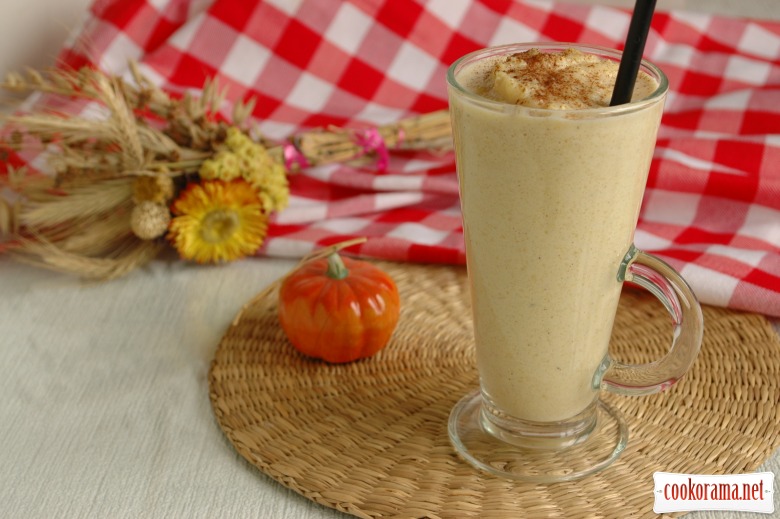 Pumpkin milkshake