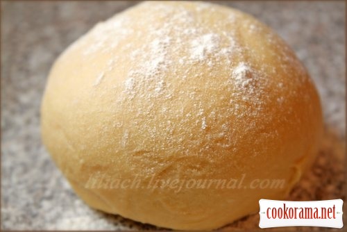Choux dough for chebureks, varenyky, pelmeni