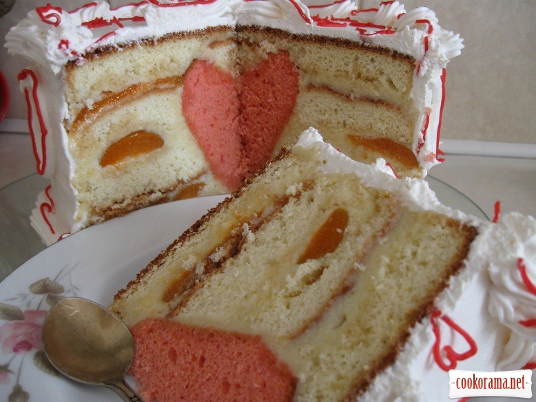 Торт "Сердечко"