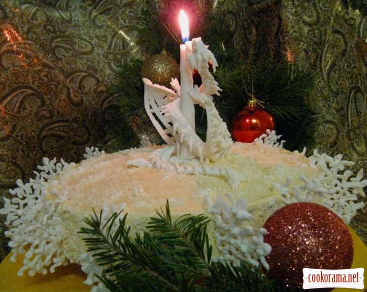 Торт "Новорічний дракон"