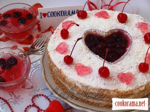 Cake «Heart for Cookorama»