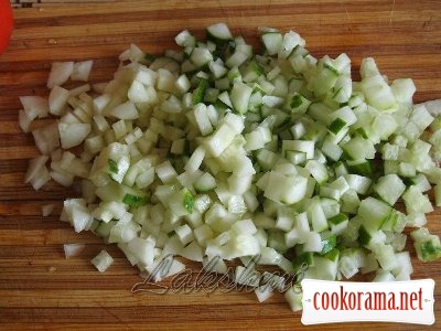 Salad with tuna and vegetables