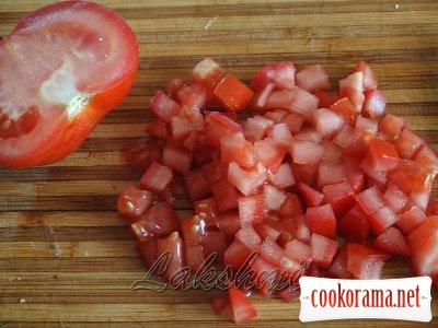 Salad with tuna and vegetables