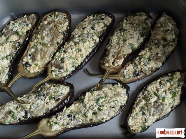 Baked eggplants