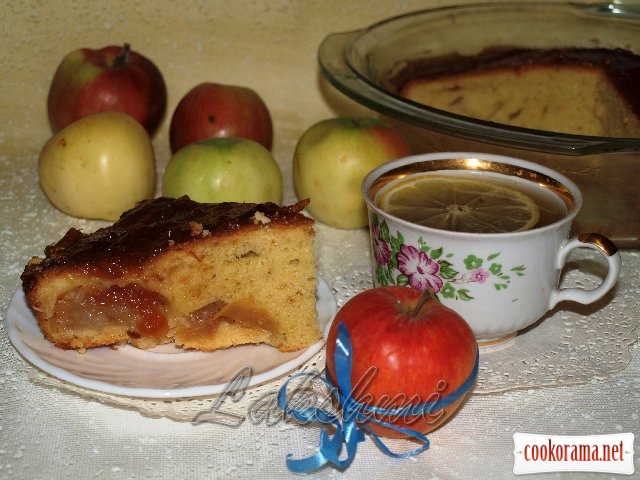 Swabian apple pie