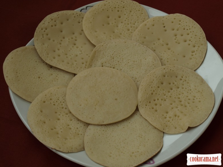 Kataef - Arab pancakes