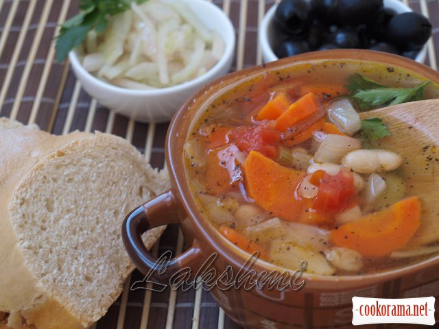 Фассолада - грецький квасолевий суп