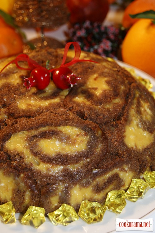 Cake «Christmas bomb»