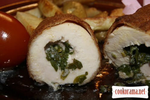 Chicken Kiev (almost classic way of cooking)