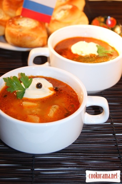 Kuban garlic soup