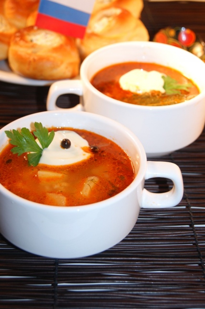 Kuban garlic soup