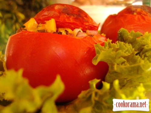 Stuffed tomatoes «Mediterranean»