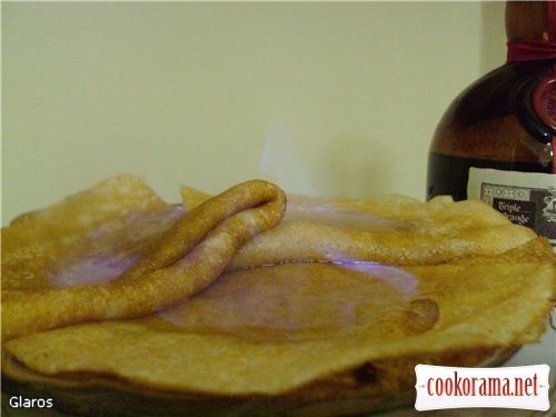 Pancakes «Flambe»