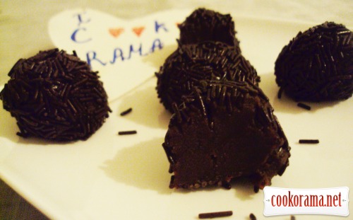 BRIHADEYRO (truffles with condensed milk)