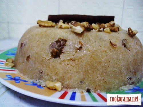 Halva from semolina