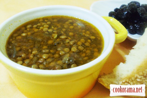 Lentil soup