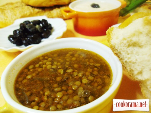 Lentil soup