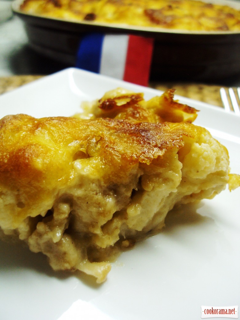 Gratin with сauliflower.