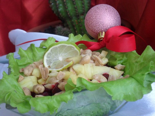 Мексиканский рождественский салат