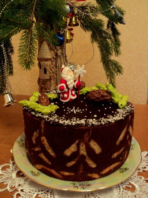 Торт «Новогодняя ночь»