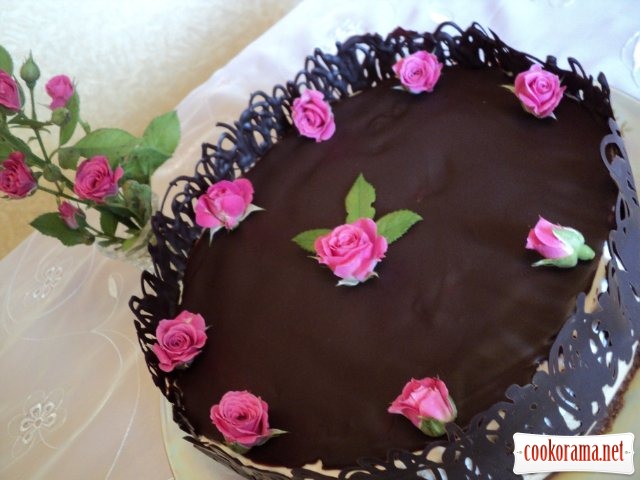 Кавово-шоколадний торт «З добрим ранком!»