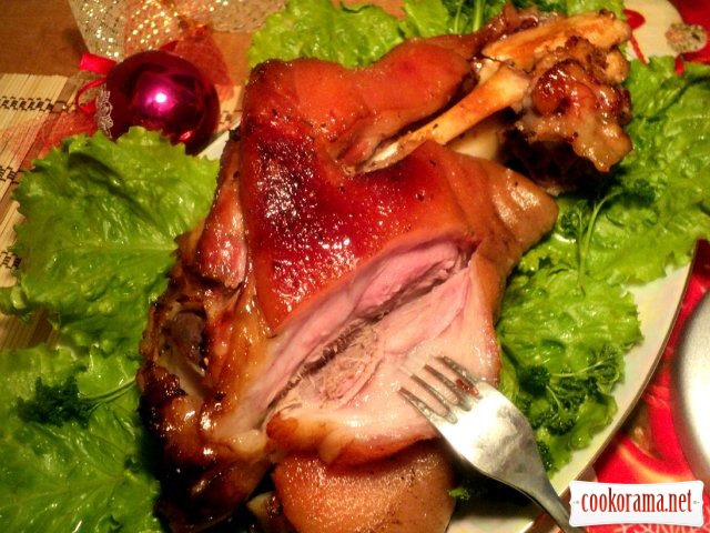 Как приготовить свиную рульку в духовке сочно и вкусно: рецепт с фото пошагово | Меню недели